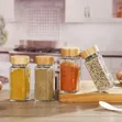 18 Pcs Glass Storage Jars Set - 1