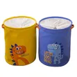 Fabric Storage Basket with Animal Prints - 2