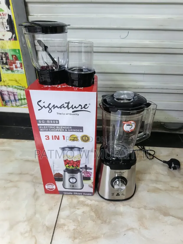 Signature 3-in-1 Blender 600W SG-B809 - 1