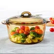 Serving Glass Pot 2.5L Gold - 1