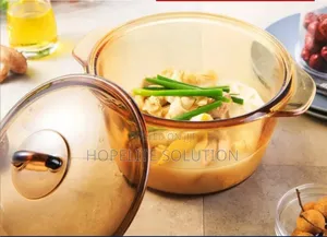 Serving Glass Pot 2.5L Gold