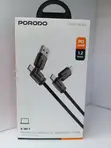 Porodo 4-in-1 Kebo ya USB-C 1.2m, 240W PD Fast Charging - 2