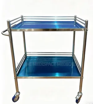 Trolley ya Vyombo vya Hospitali yenye Muundo Imara
