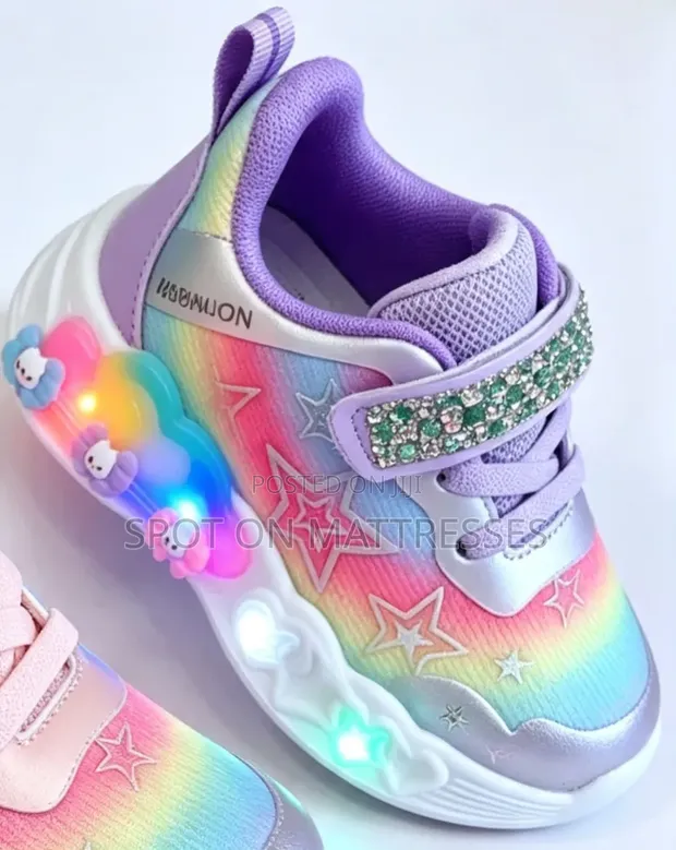 LED Shoes for Girls - Sizes 21-30 - 1