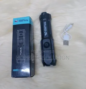 Smiling Shark Rechargeable LED Flashlight