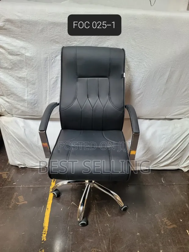 Executive Leather Office Chair - Brand New - 1