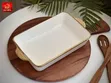Gold Ring Ceramic Baking Tray - Kubwa - 2