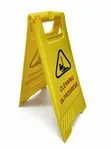 Cleaning in Progress Safety Warning Sign - Double Sided - 2