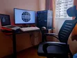 Boss Office Products 1200mm Kiti-Simama Umeme Inayoweza Kurekebishwa - Nyeusi - 2