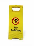 'No Parking' Warning Sign - Double Sided - 1