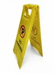 'No Parking' Warning Sign - Double Sided - 2