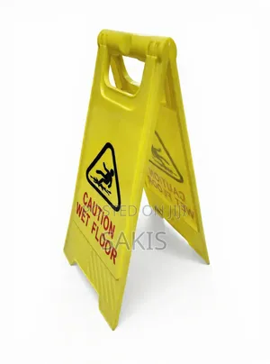 'Wet Floor' Safety Warning Sign - Double Sided