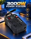 300W Car Power Inverter 12V to 220V with 4 USB Ports - 2