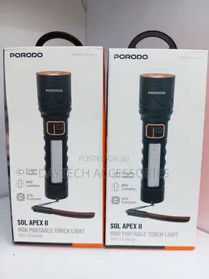 Porodo Sol Apex II Mini Torch Light