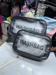 2-in-1 Transparent Washbag Set - 1