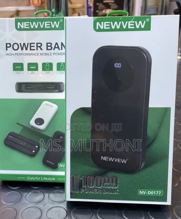 Newvew 10000mAh Power Bank (NV-D0177 / NV-D0179) - 1