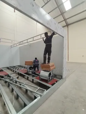 Insulated Spray Booth Structure for Controlled Working Conditions