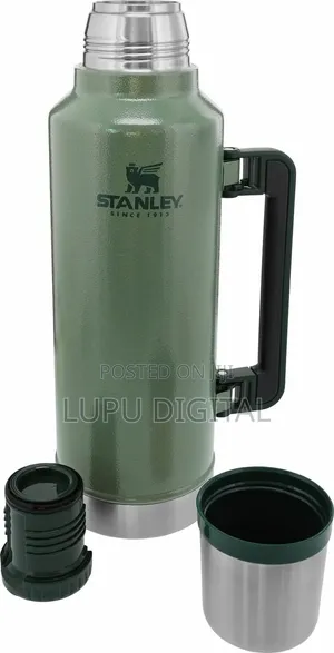 Classic Stanley 1.9L Unbreakable Metallic Thermos Flask