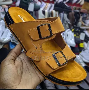 Clarks Men's Brown Sandals - Sizes 40-45