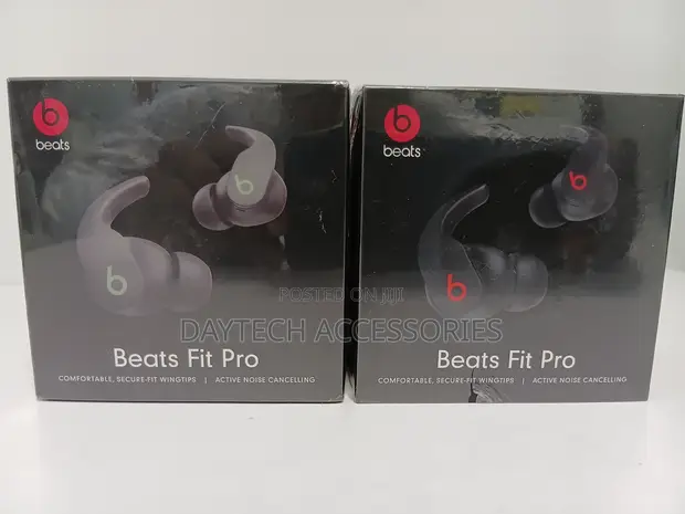 Beats Fit Pro Wireless Earbuds - Black - 1