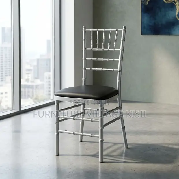 Silver Chiavari Event Chair - 1
