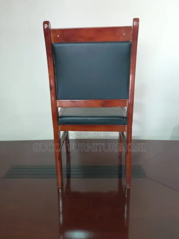 Classy Solid Wood Conference Chair - 1