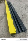 2 Channel Rubber Floor Electrical Cable Protector - 1