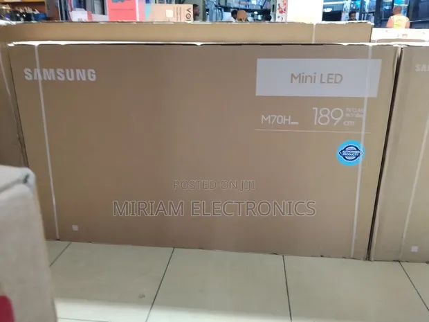 Samsung 75" M70H Mini LED 4K Smart TV - 1