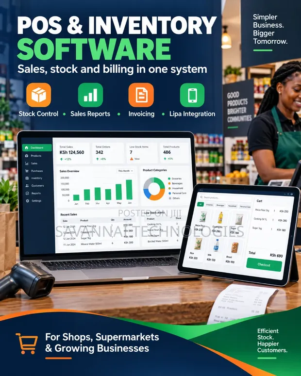 Custom Business Software Developer - POS, Inventory, Billing - 1
