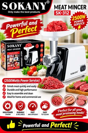 Sokany Electric Meat Mincer 2500W (SK-312)