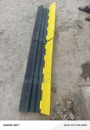 Two Channel Outdoor Rubber Cable Protector