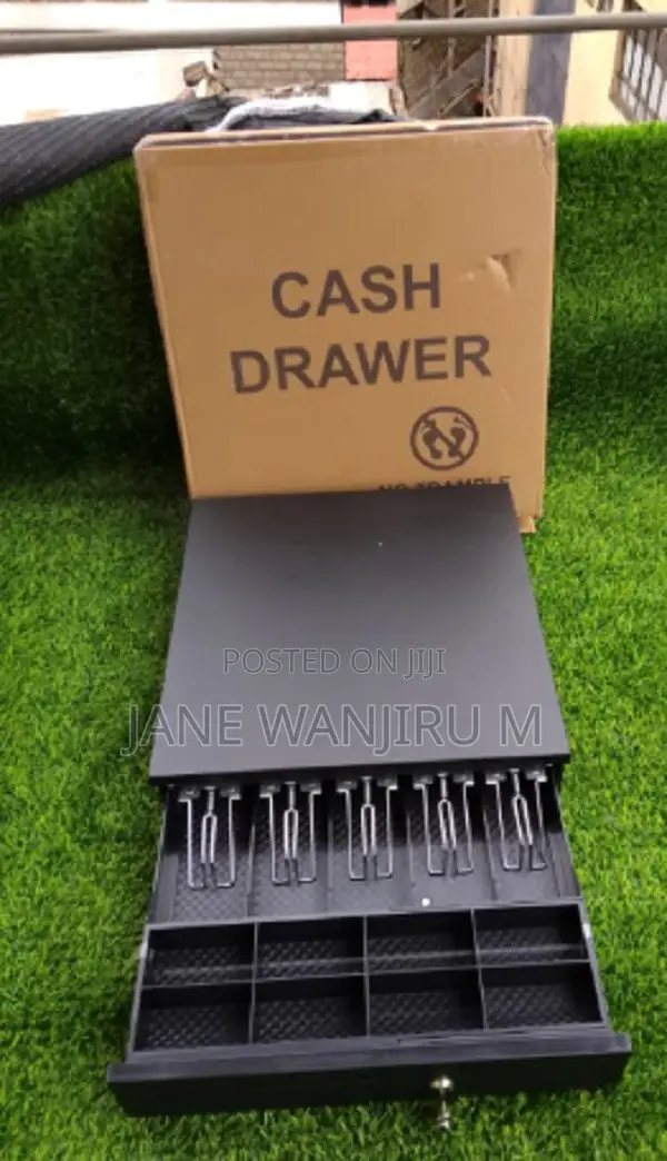 5-Slot Heavy Duty Cash Drawer Box - 1