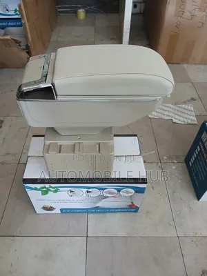 Universal Beige Car Armrest Console Box