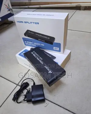 4-Port HDMI Splitter (1 In, 4 Out) - Supports 3D