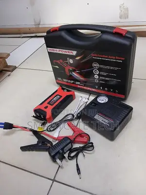 99800mAh Car Jump Starter & Air Compressor Yenye Nguvu