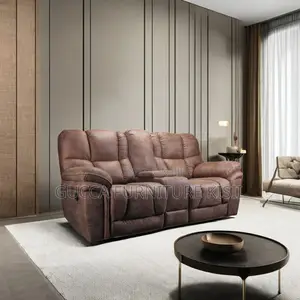 2-Seater Recliner Leather Sofa