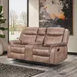 2-Seater Recliner Leather Sofa - 4