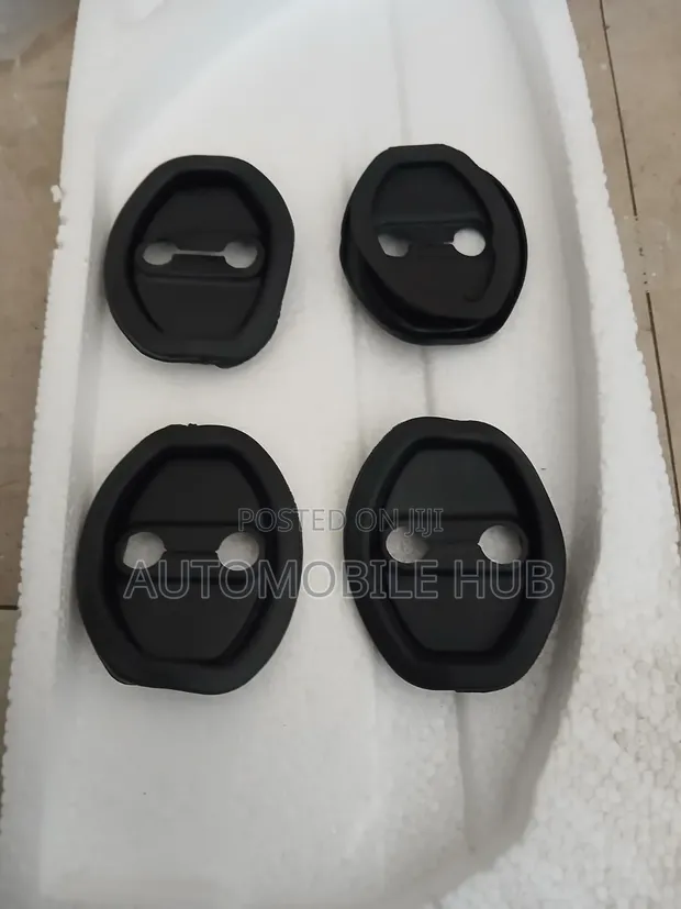 Universal Car Door Anti-Bang Silent Pads (Black) - 1