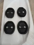 Universal Car Door Anti-Bang Silent Pads (Black) - 1