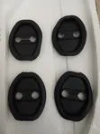 Universal Car Door Anti-Bang Silent Pads (Black) - 2