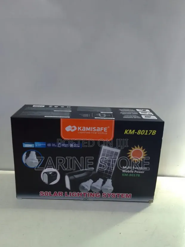 Kamisafe Solar Emergency Light Complete Set - 1
