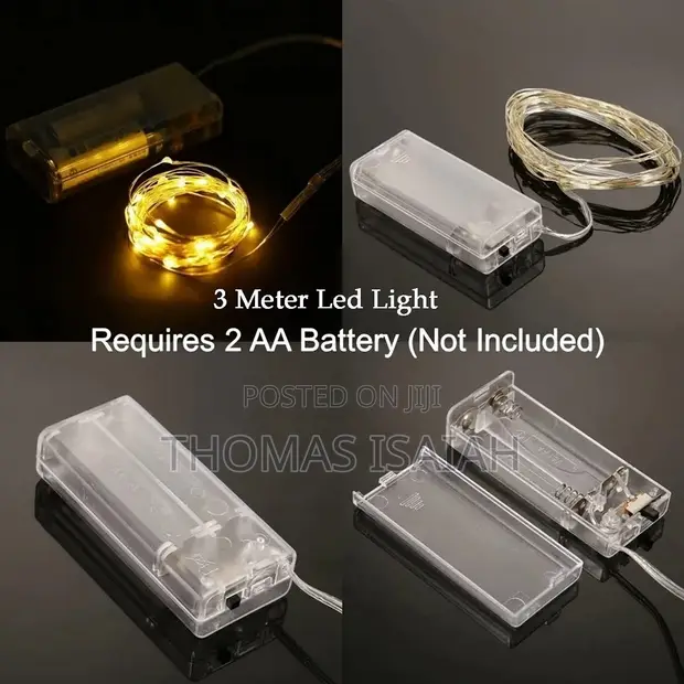 2PCS 3m Battery Operated LED Fairy Lights - 1