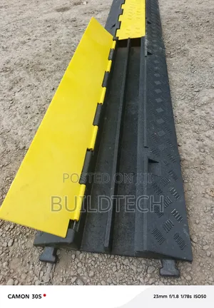 Heavy Duty Cable Protection Ramp - 2 Channel