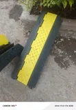Commercial 2 Channel Rubber Cable Protector - 1