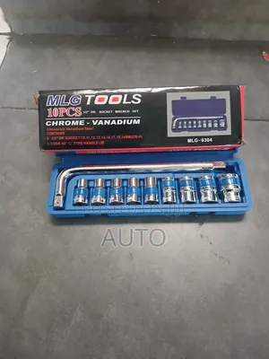 10pc MLG Tool Box Set | Car & Home Repair Kit