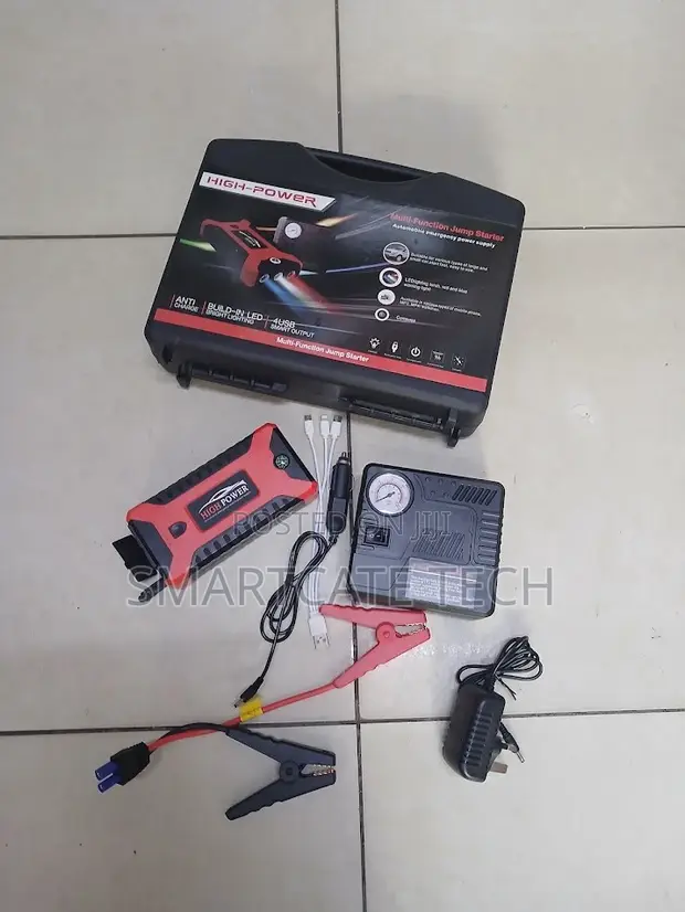 12V Car Battery Booster with 99800mAh Power Bank - 1