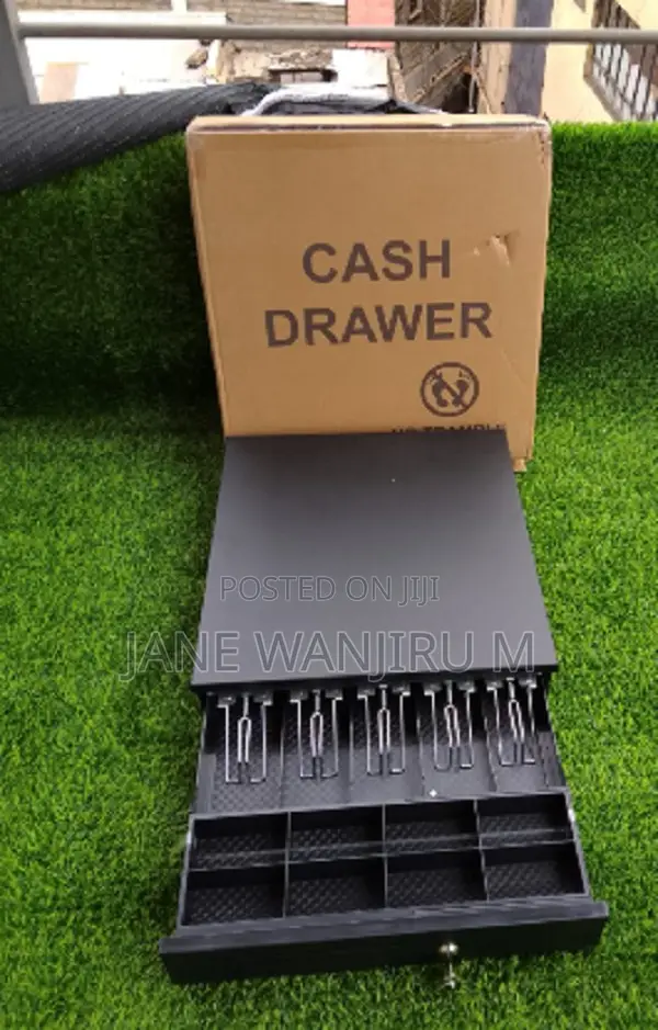 E-POS 5-Slot Cash Drawer - Retail & Shop Use - 1