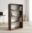 4-Tier Wooden Office Bookshelf - 3