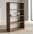 4-Tier Wooden Office Bookshelf - 4