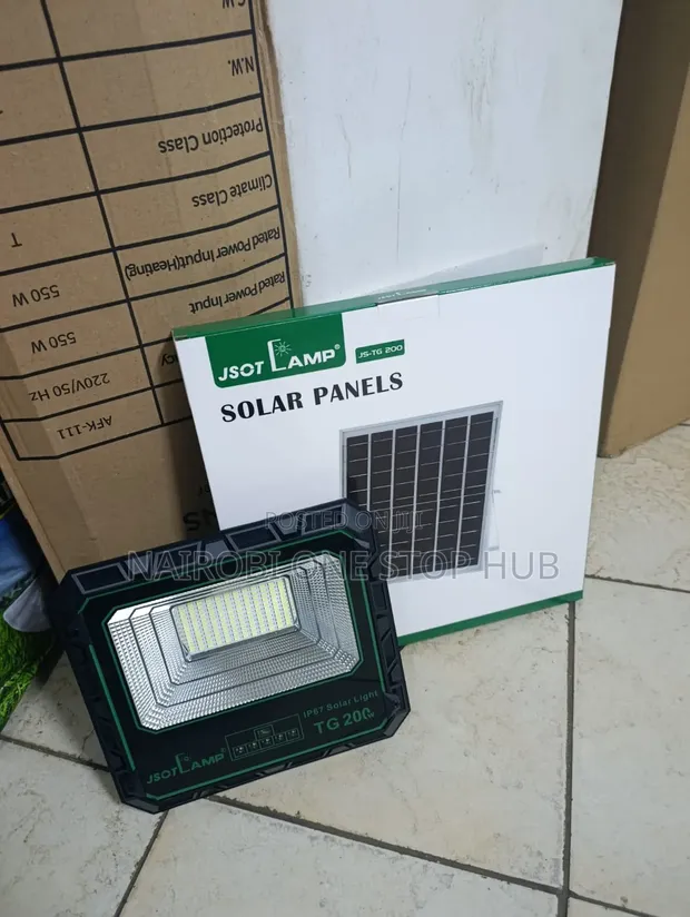 Jsot 200W Solar Floodlight - 1